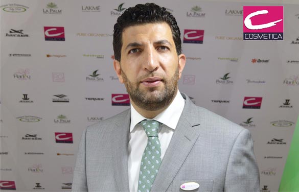 Mr.Ali Hachem , Managing Director of COSMETICA BEAUTY AND PERSONAL CARE EQUIPMENT TRADING LLC