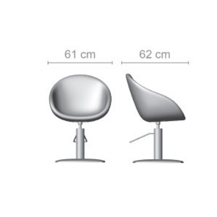 ceriotti asya ladies salon chair