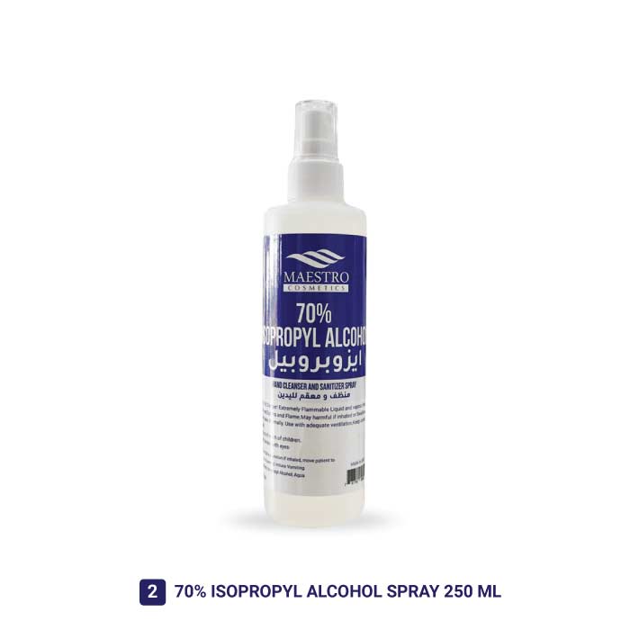 maestro 705 isopropyl alcohol spray 250ml