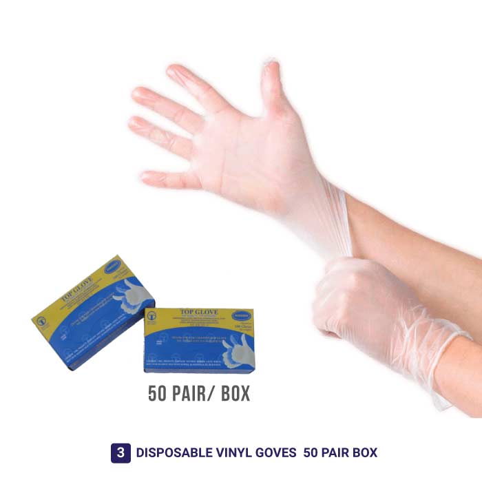 disposable hand gloves pack