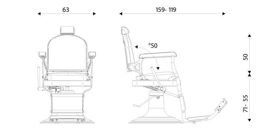 best gents salon chairs