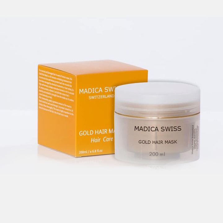 gold hair mask from madicaswiss