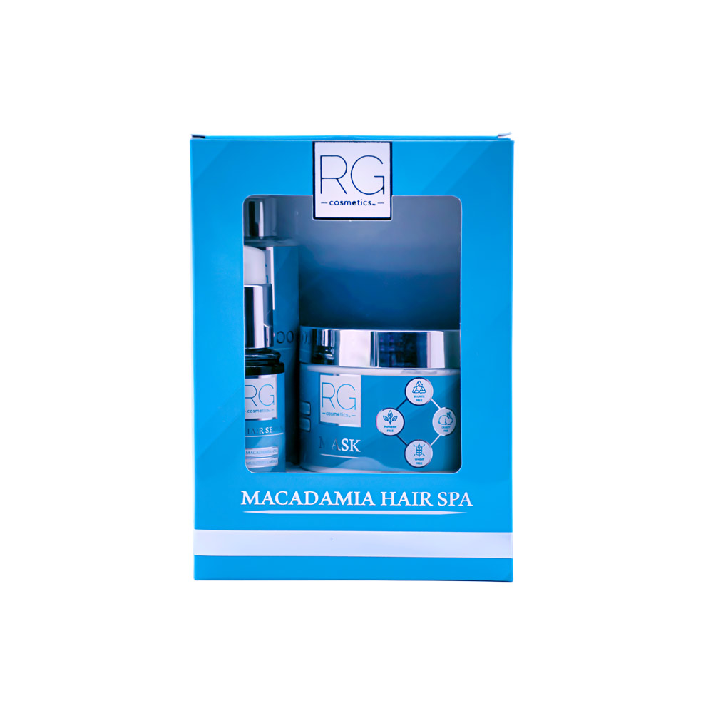 rg cosmetics macadamia hair spa kit
