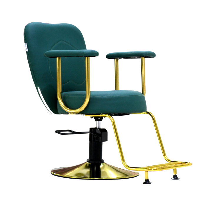 Gold line ladies salon chair H-7263