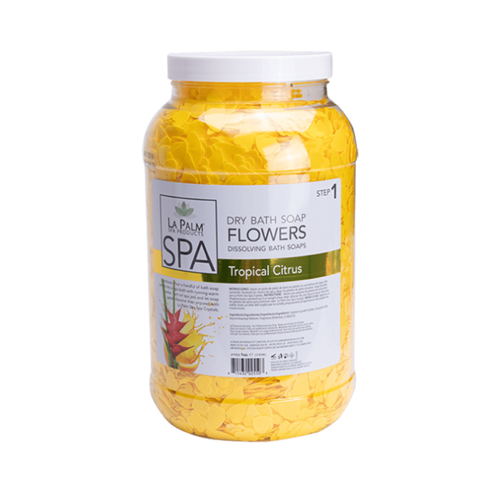 citrus flower soap from la palm brand