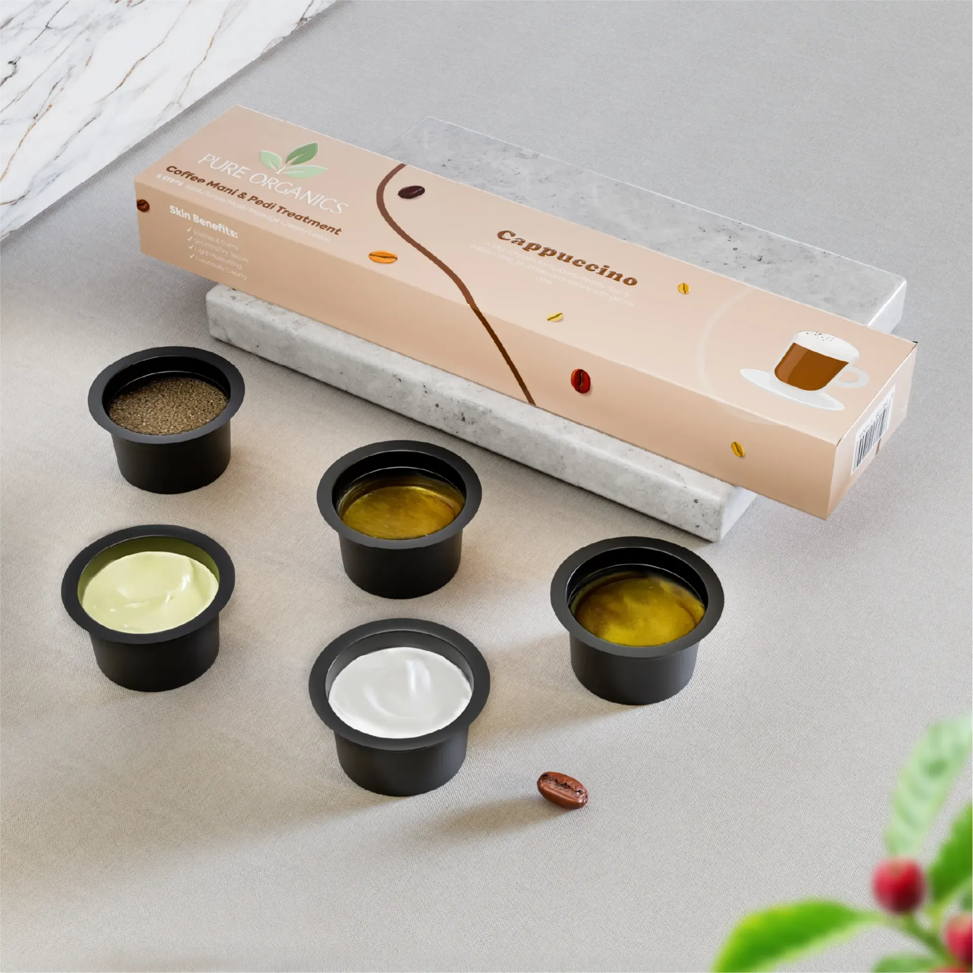 علاج سبا قهوة بيور أورغانيكس